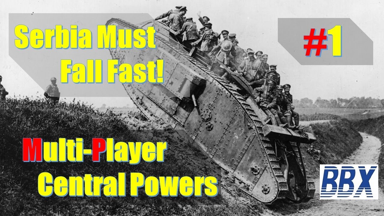 Strategic Command World War 1 | MultiPlayer EP1 | Serbia Must Fall Fast!