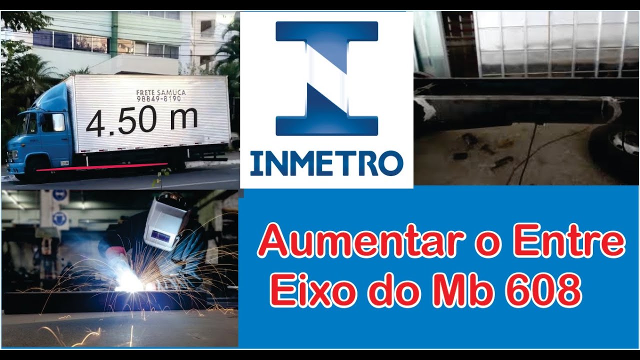 Aumentar o Entre Eixo do Mb 608
