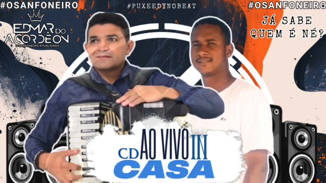 4 músicas novas - Prévia Agosto 2k25 - Edmar do Acordeon 