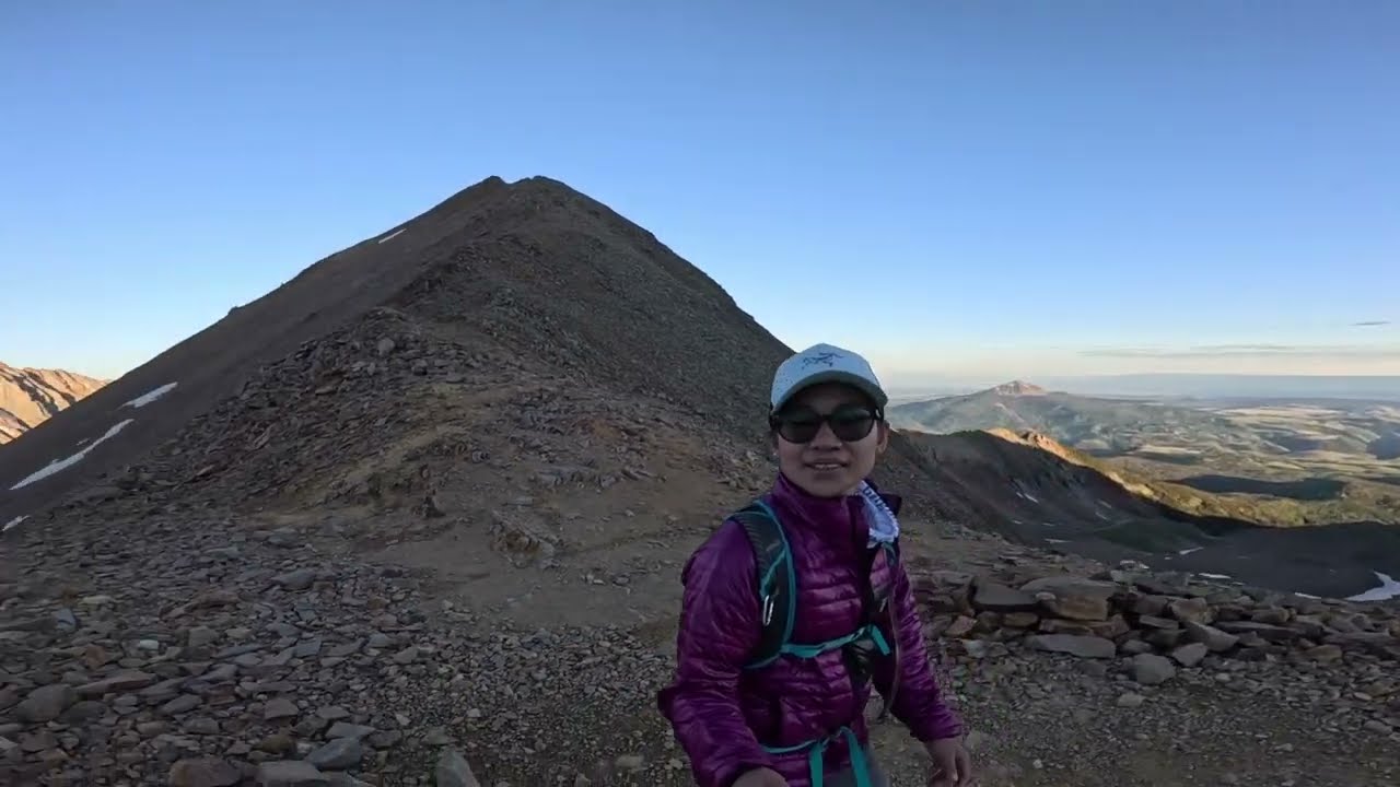 Soloing Wilson Peak #14ers #coloradomountains #soloclimbing