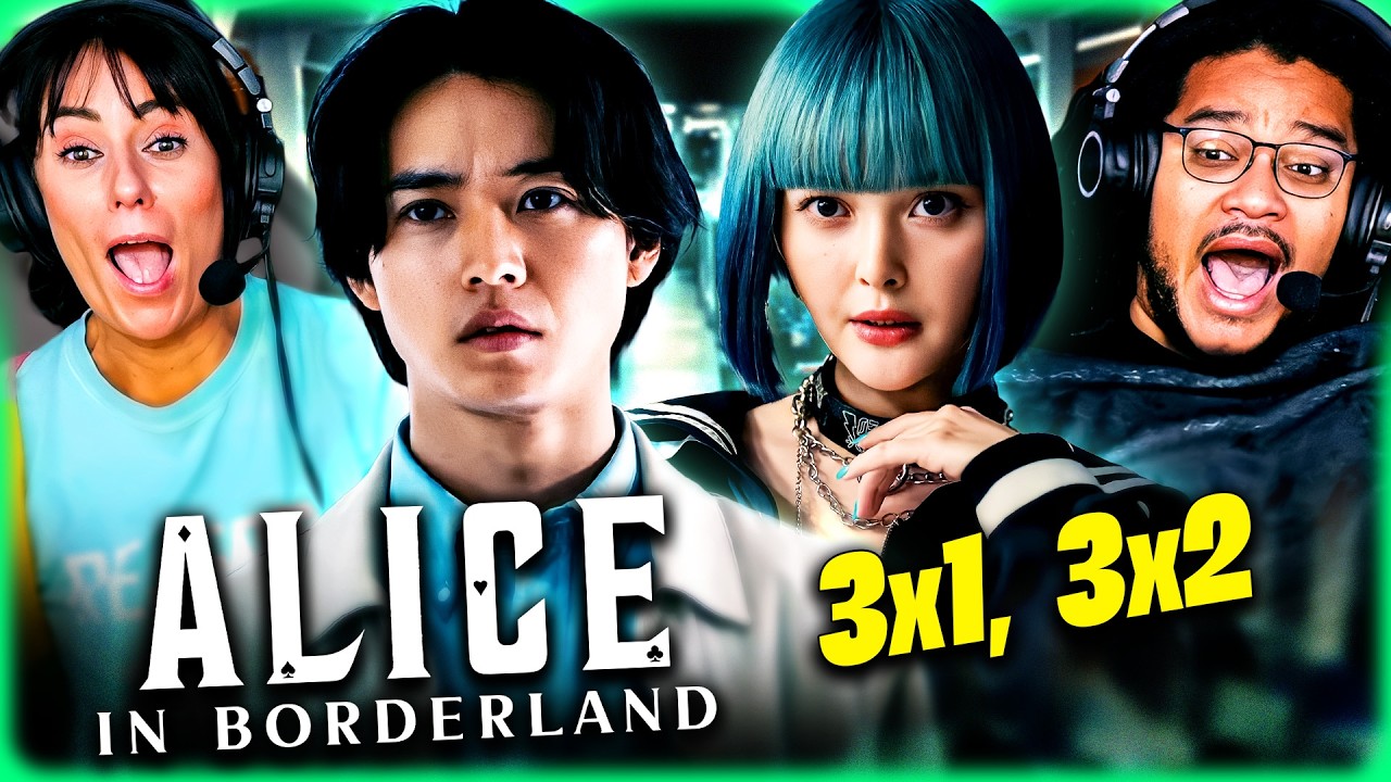 ALICE IN BORDERLAND Season 3 Episode 1 & 2 REACTION!! 今際の国のアリス | Netflix Original