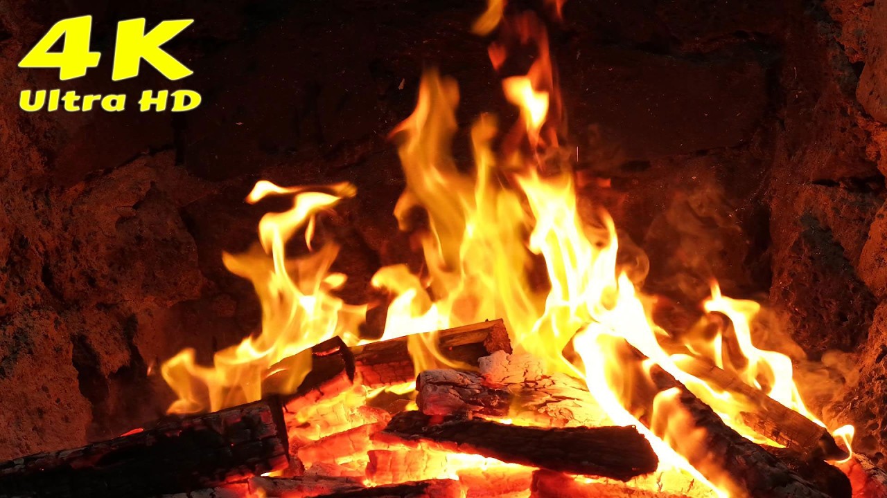 🔥 Winter Fireplace Cabin Retreat, 4K Fireplace Sounds for Bedtime. Rustic Cabin fireplace retreat