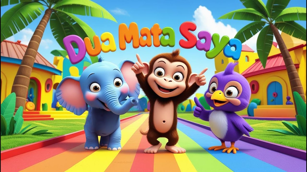 Dua Mata Saya - Lagu Anak Populer | Dimdim Ceria