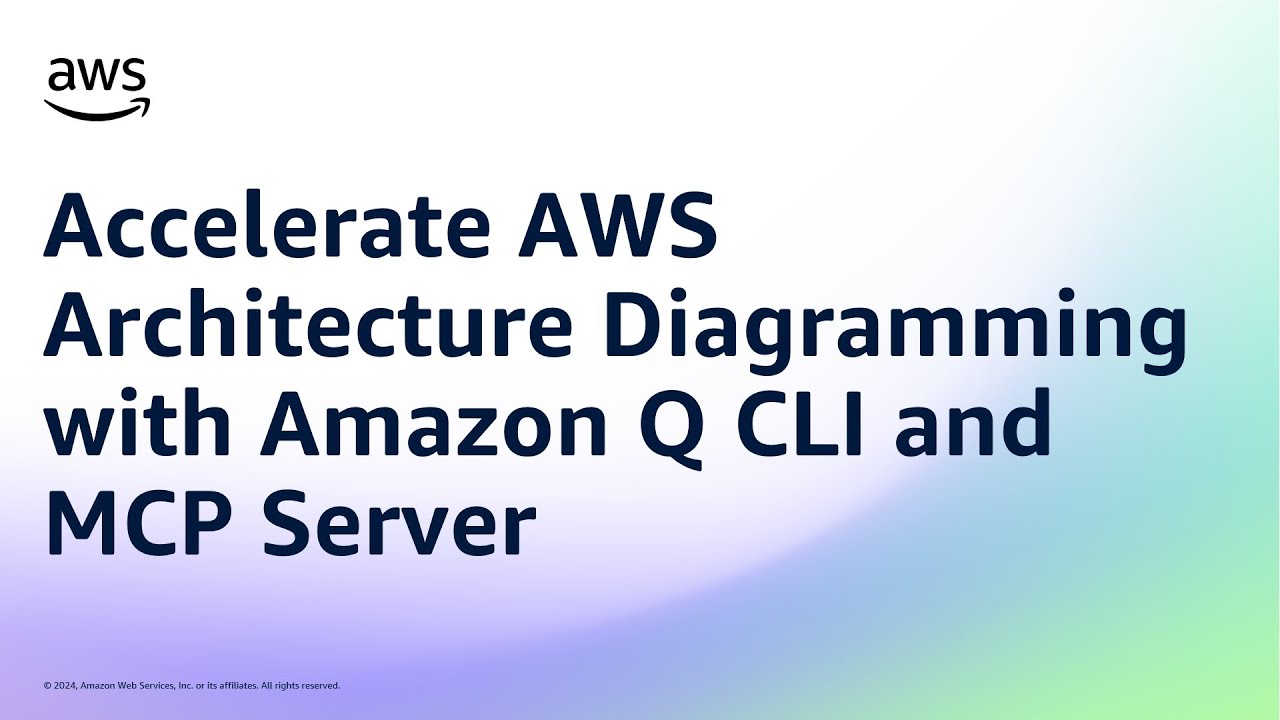 Accelerate AWS Architecture Diagramming with Amazon Q CLI and MCP Server | Amazon Web Services