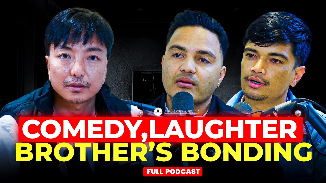 Suman Karki and Kailash Karki on Brotherhood, Bromance & Comedy DurbarllBiswa Limbu Podcast S2 Ep 39