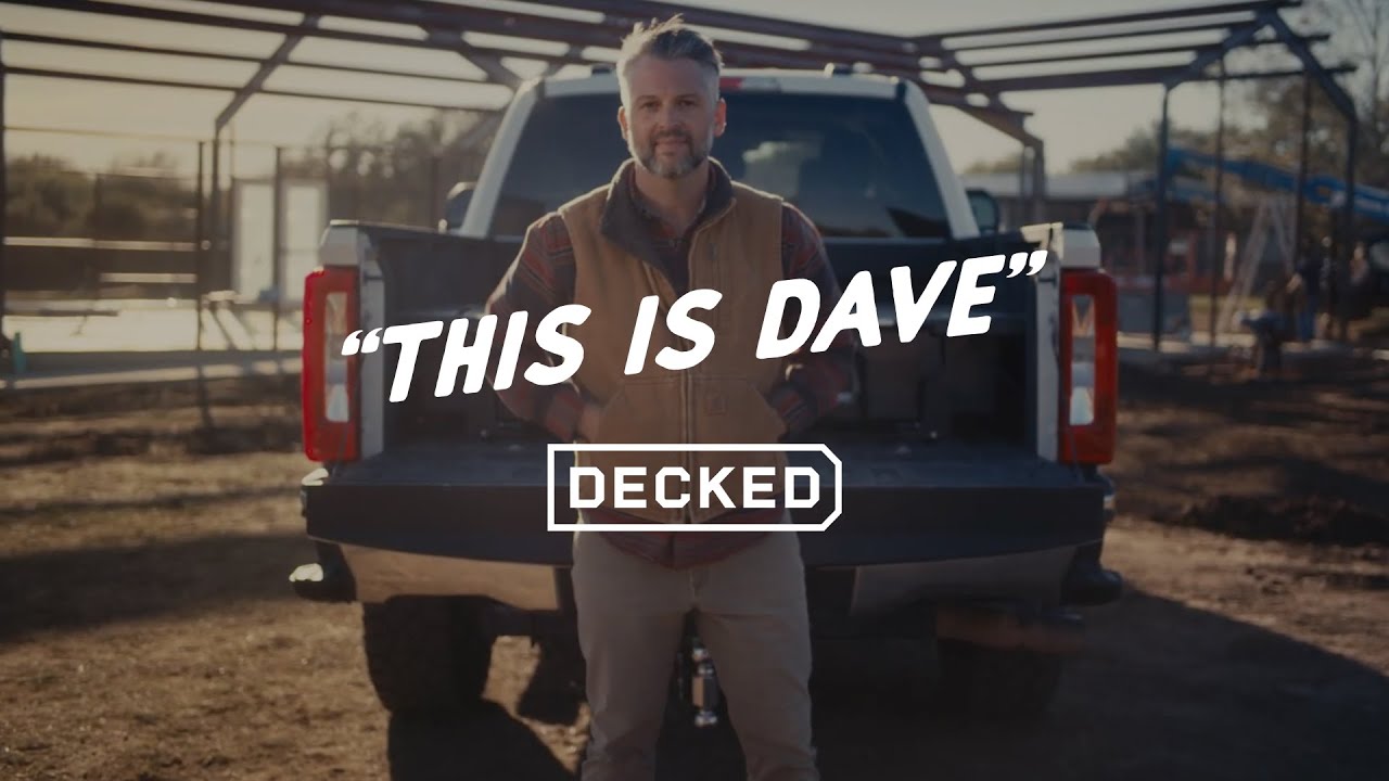 Dave Gets It Done with a DECKED Drawer System. Not Dave? Not so Much.