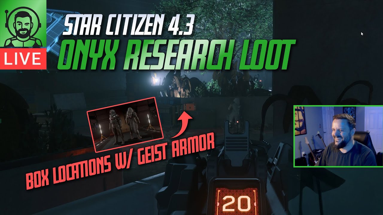 Star Citizen 4.3 PTU Onyx Research Wing Loot Run Guide