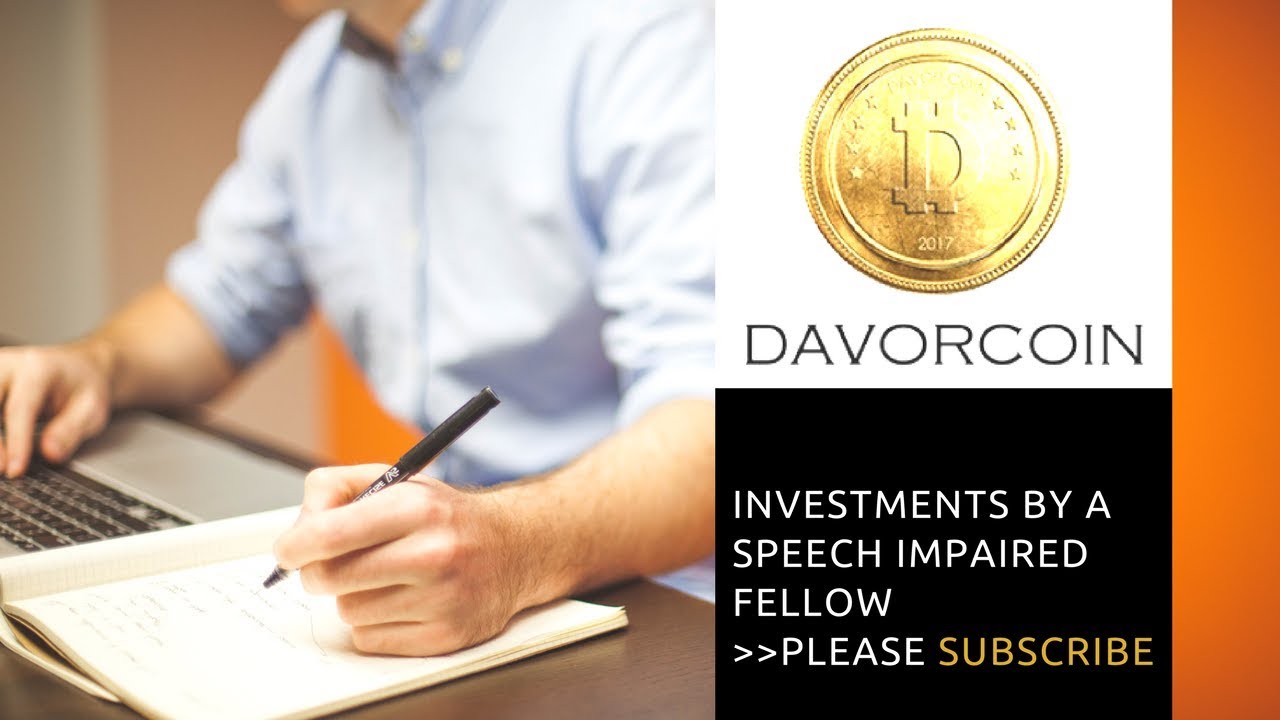 DAVORCOIN LENDING--DAY 11---STILL BUYING DAVOR WITH INTEREST 4TH FEBRUARY 2018