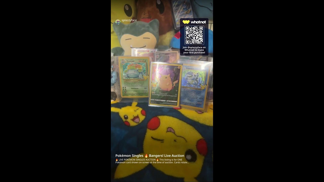 Splazzy’s Card Vault #002 🔥 $2 Start everything Pokémon Auction