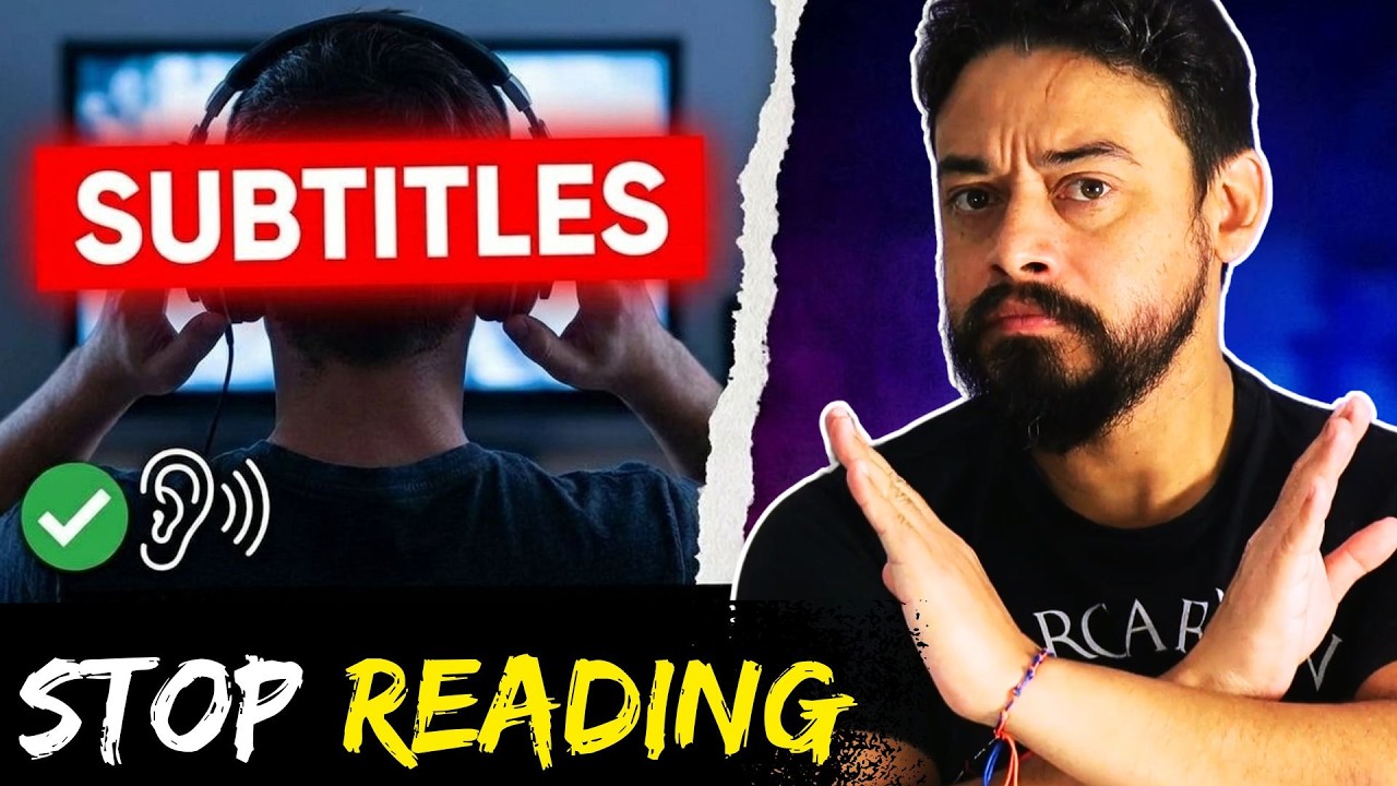 Subtitles Are DESTROYING Your English Listening Skills