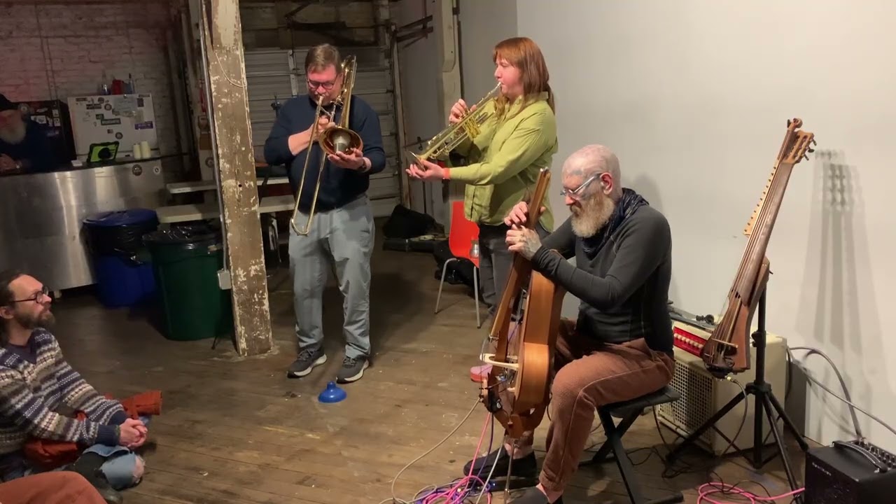 Jeff Albert, Killick Hinds, Alexandria Smith at Eyedrum, Atlanta GA, 2.2.26