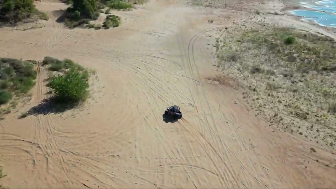 Riding SXS - Lake Lugert atv area