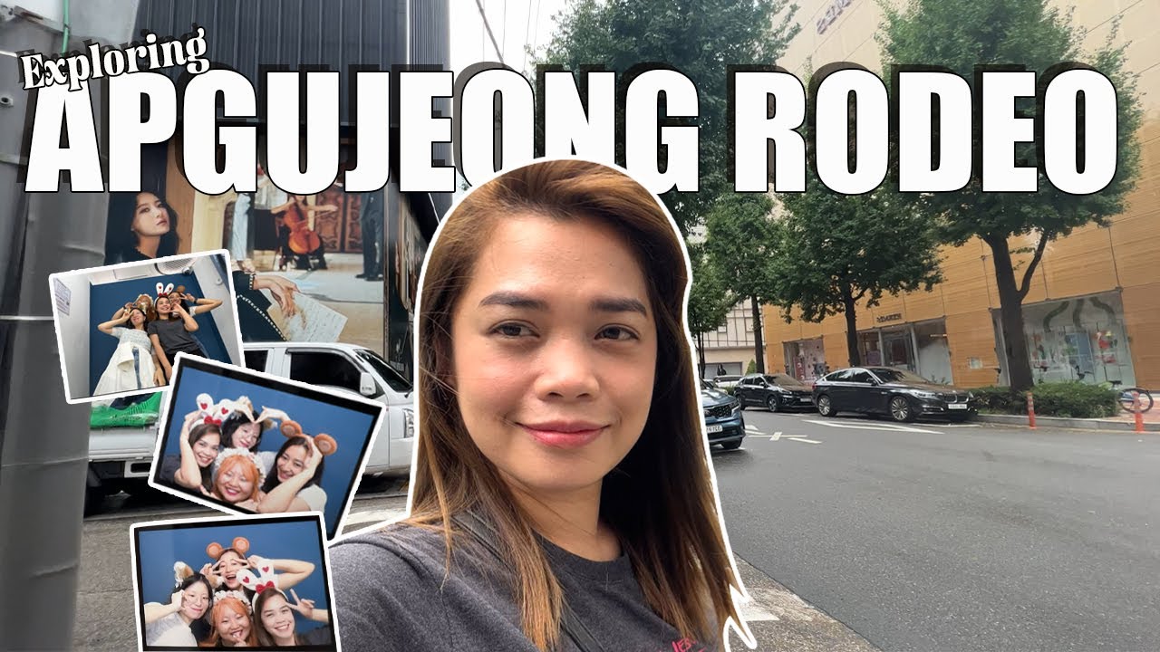 Exploring Apgujeong Rodeo Street | When in Korea Vlog