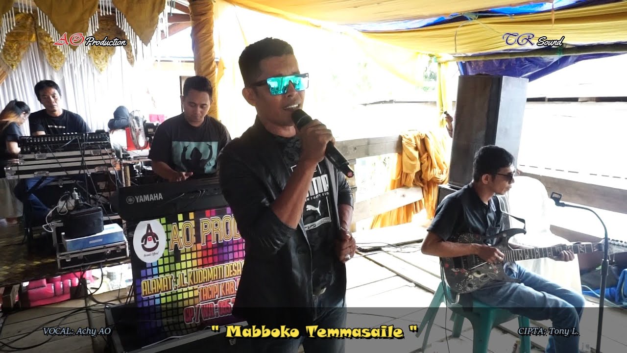 Achy AO - MABBOKO TEMMASAILE - Live in Keera Wajo 2023 Bugis Electone AO PRODUCTION