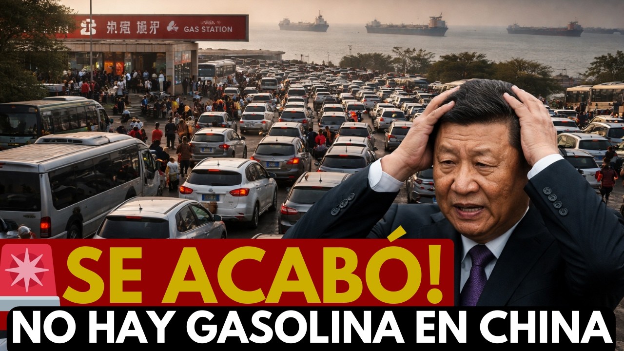 ¡COLAPSO EN CHINA! Millones sin gasolina y el país entra en caos