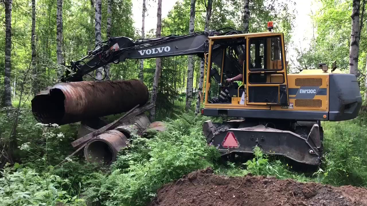 Byte vägtrumma