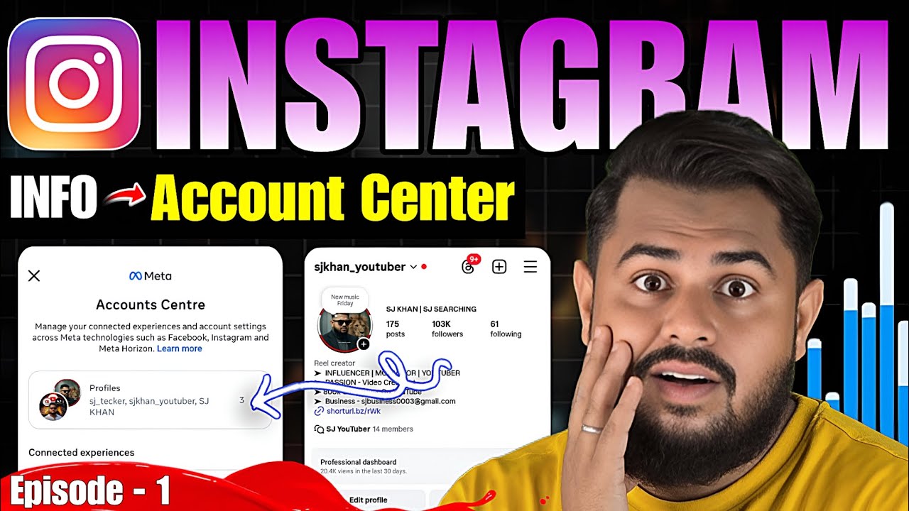 Episode 1 - Instagram Account Center Full Guide 2025 🔥 | All Features Explained Reels Viral Follower
