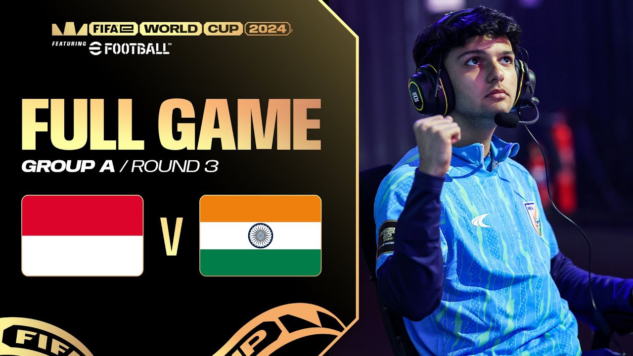 FeWCeFootball Mobile | INDONESIA v INDIA | GROUP A | R3 FULL MATCH