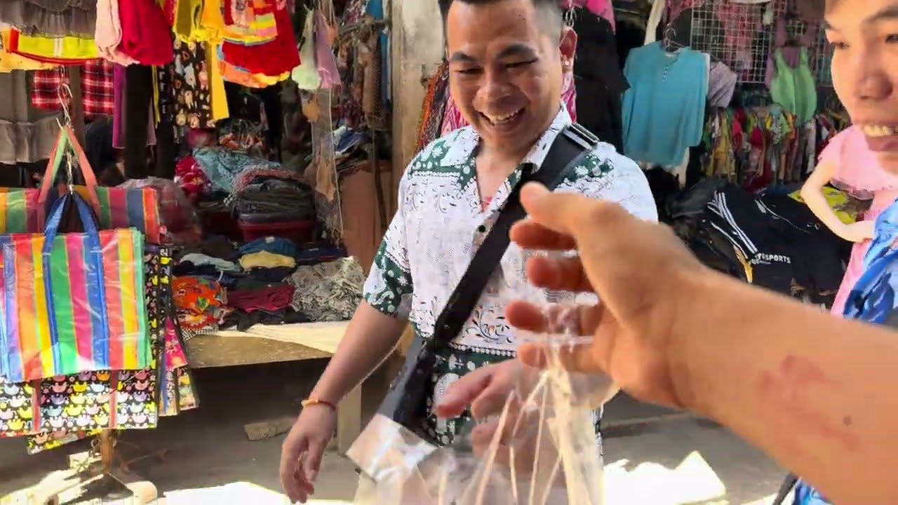 Đi Chợ Sakaeo Thailand cùng Anh Em #subscribe #travel #fyb #dichoi #sakaeo #thailand 