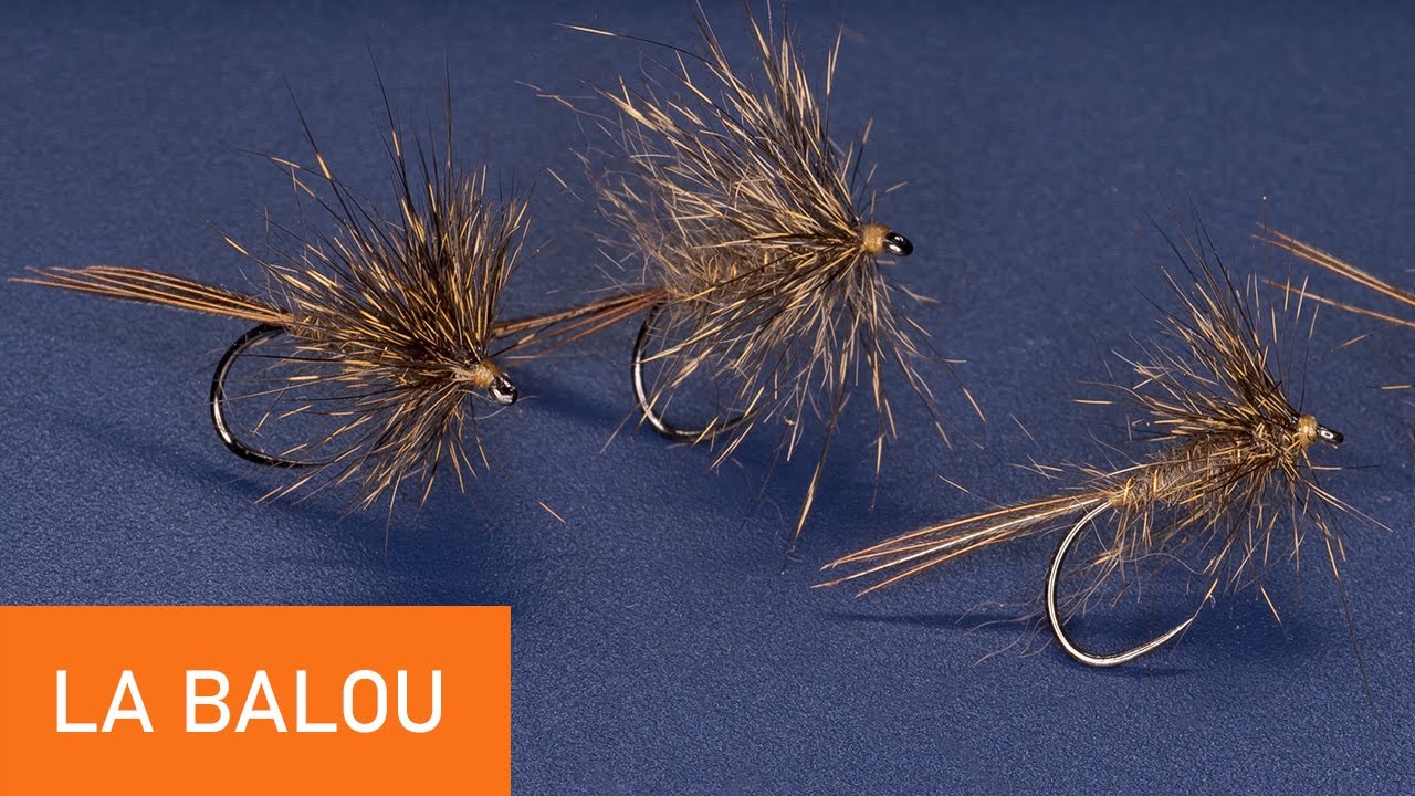 Montage d'une mouche émergente : La Balou