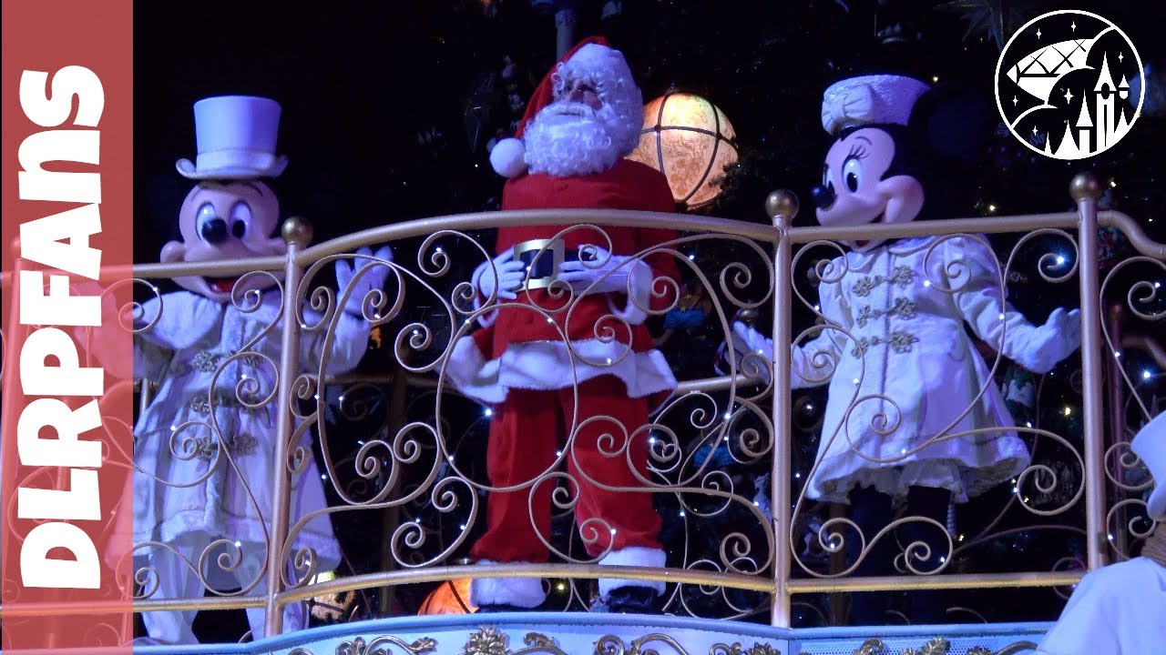 First Christmas Tree Lighting Ceremony 2017 at the Christmas Season Disneyland Paris
