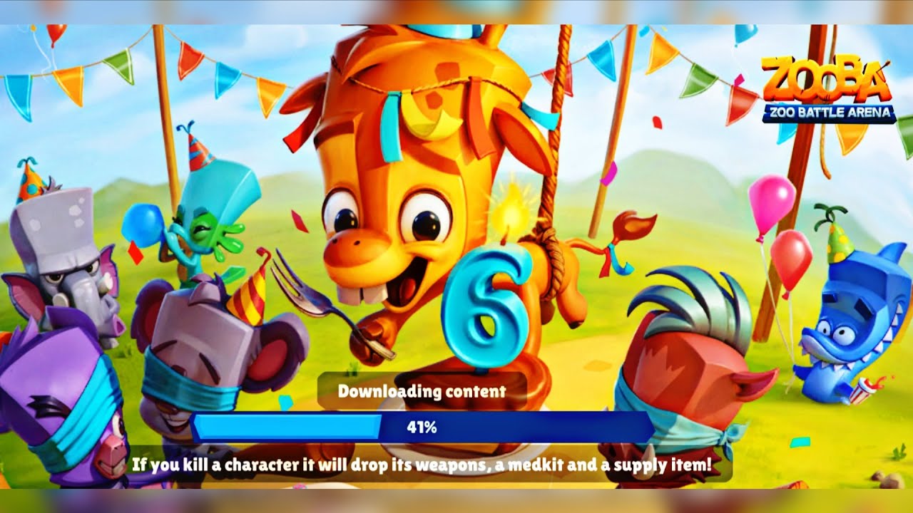 Zooba Live Full Squad Gameplay Head Hunter All Character