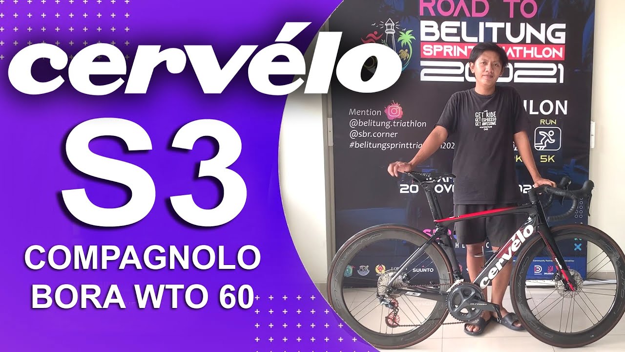 Cervelo S3 Compagnolo Bora WTO 60