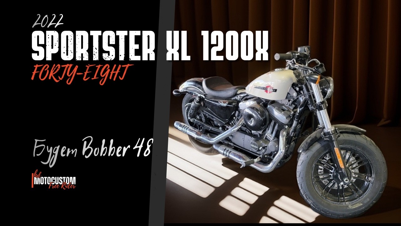 HARLEY SPORTSTER XL1200X FORTY-EIGHT трансформируем в BOBBER | Часть 2 #sportster 