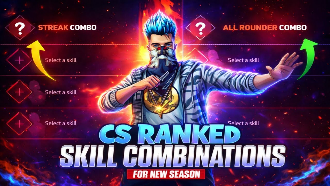 CS rank NEW Combination 2026 | Best Character Combination in Free Fire | Best Character combination