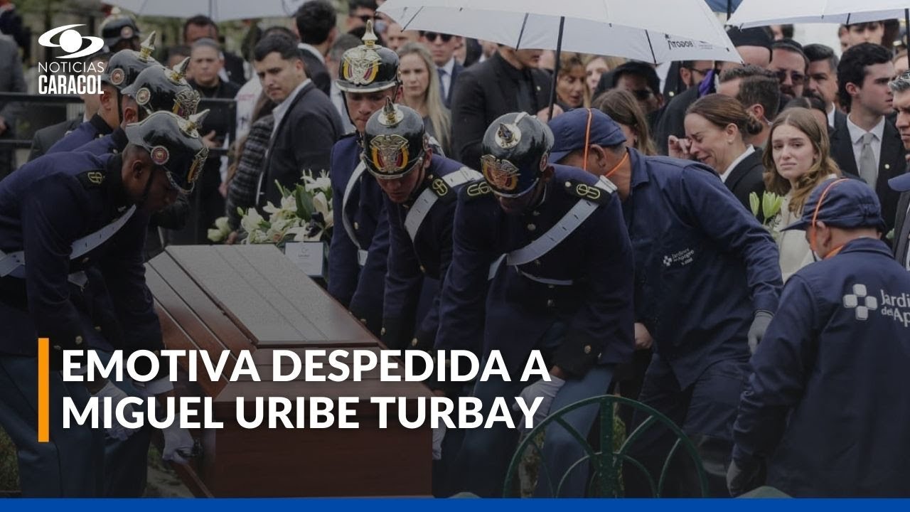 ¿Dónde está la tumba de Miguel Uribe Turbay? Así fue el entierro del precandidato presidencial