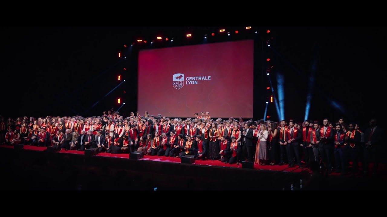 Remise des diplômes Centrale Lyon 2025 | Ingénieurs Généralistes & Énergie