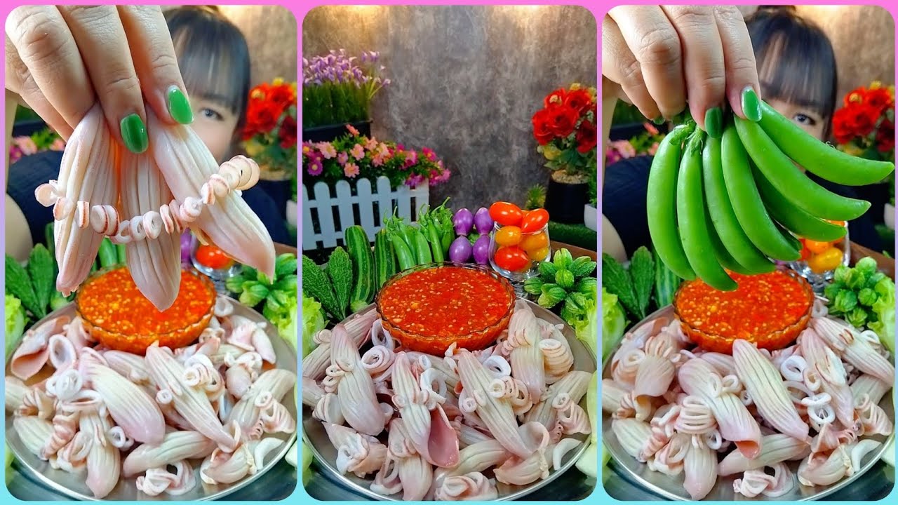 ปลาหมึกบั้งลวกจิ้มซีฟู้ดแซ่บๆอร่อยสุดๆ @ตั้งใจกิน 