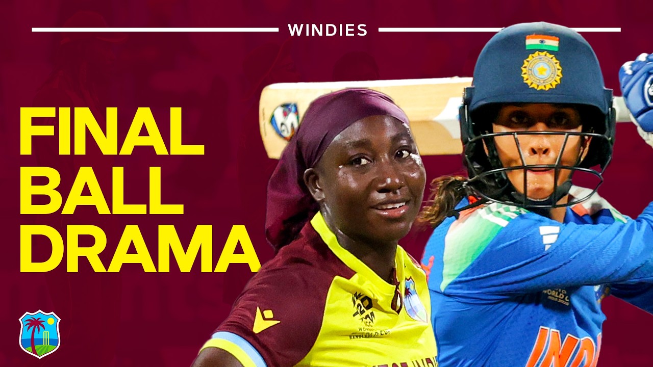 Final Ball Thriller 😬 West Indies 🆚 India