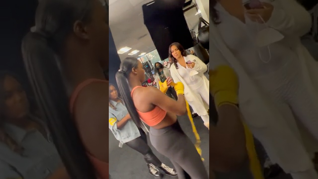 LisaRaye With Claressa Shields