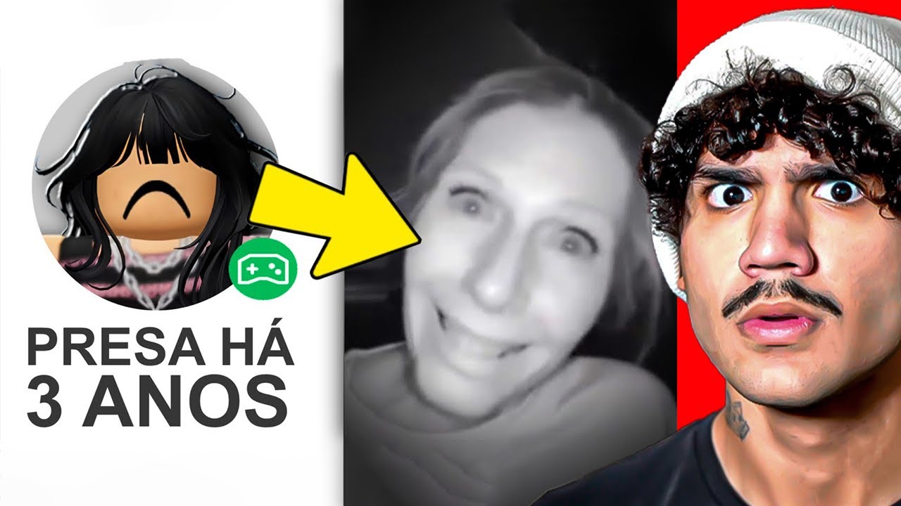 Essa garota está PRESA no ROBLOX..(Precisa de AJUDA) - React Mamute