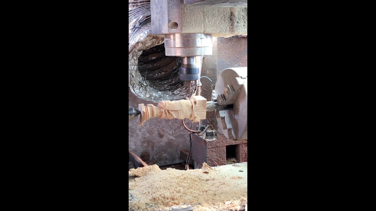 CNC Machines Create AMAZING Wooden Rabbit Sculptures
