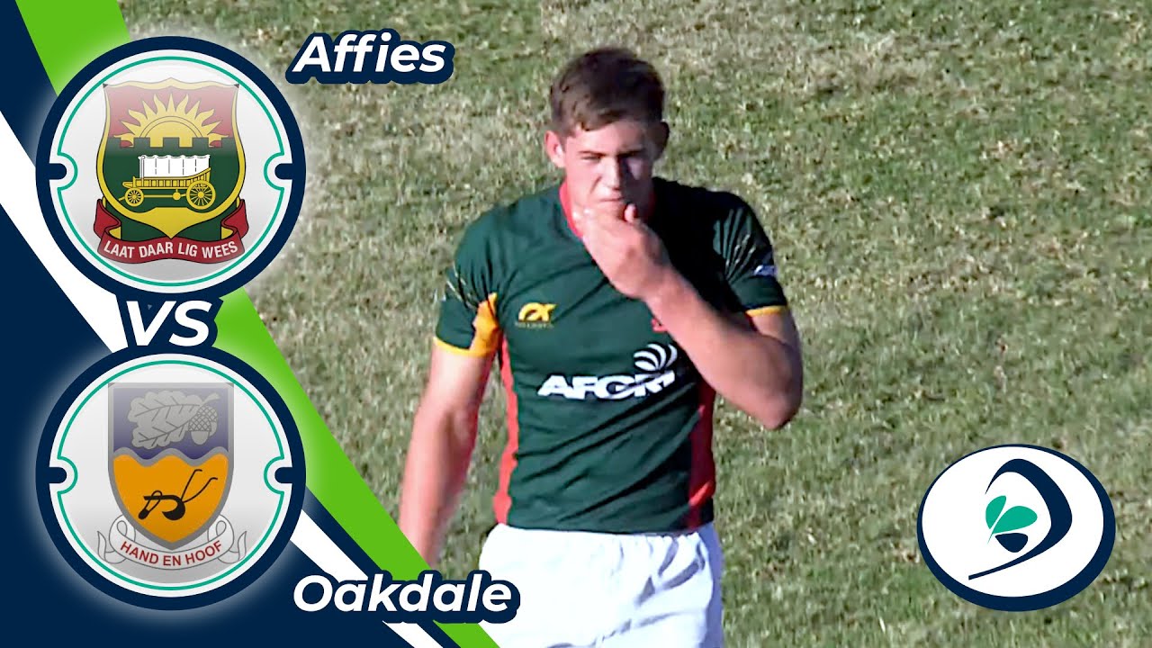 Wildeklawer Highlights Affies vs Oakdale HS 1ST XV