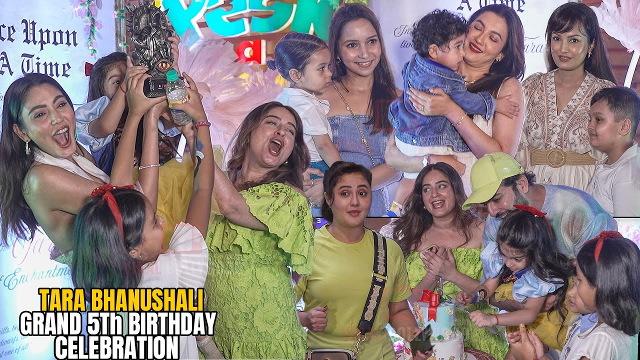UNCUT - Tara Bhanushali Grand 5th Birthday Celebration | Sana Makbul, Rashami Desai, Gauhar Khan