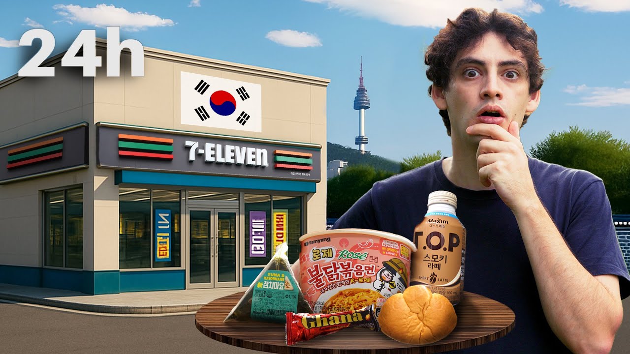 Manger 24h dans les CONVENIENCE STORES CORÉENS ! 🏪🇰🇷