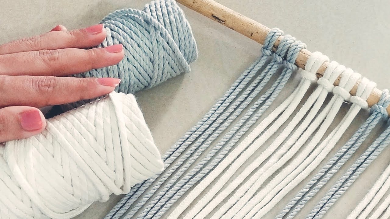 Macrame - Macrame Wall Hanging Simple - Macrame Simple Design