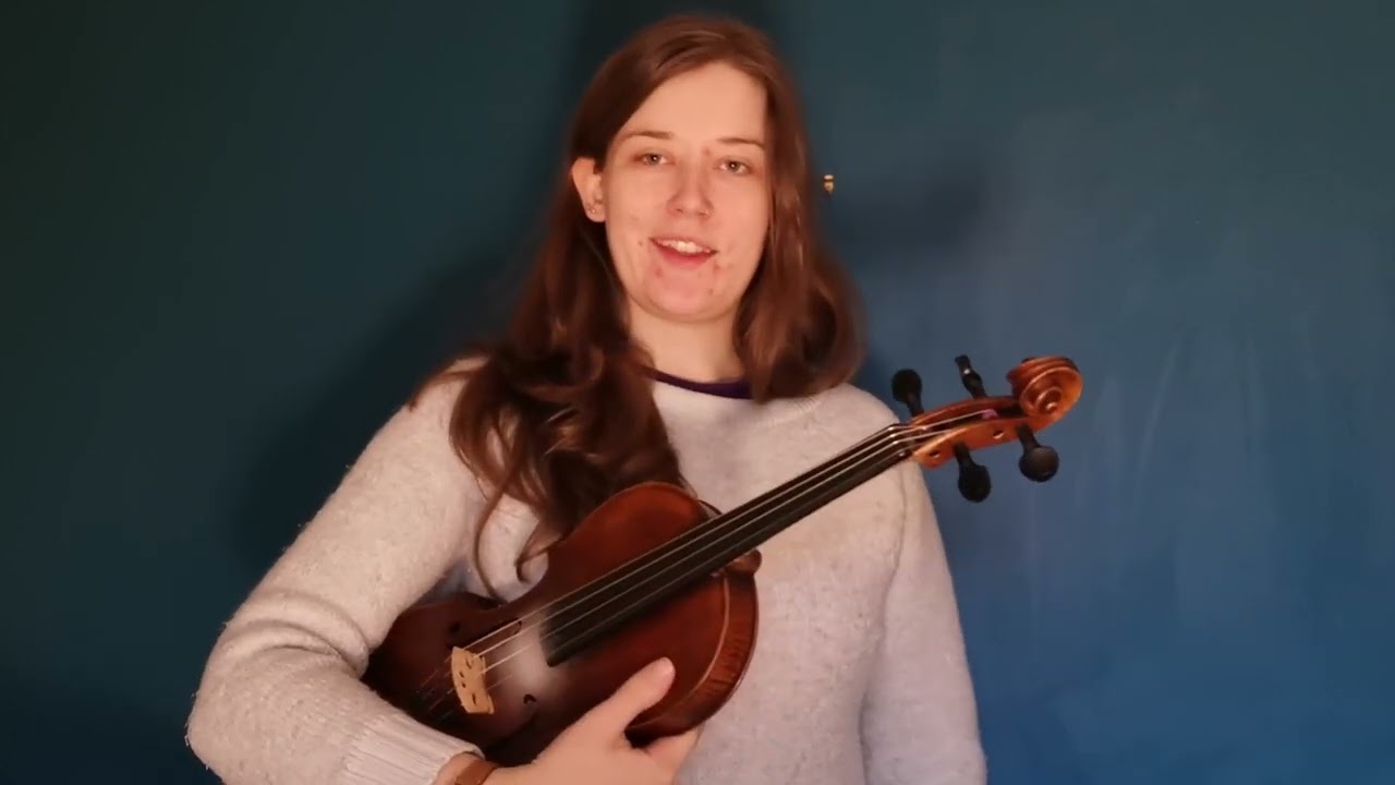 Rest position - beginner violin, fiddle tips