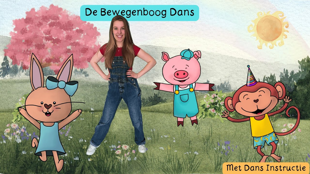 De Bewegenboog Stopdans | Kinderen | Peuters Kleuters | Dans instructie | Kinder disco | Dans mee