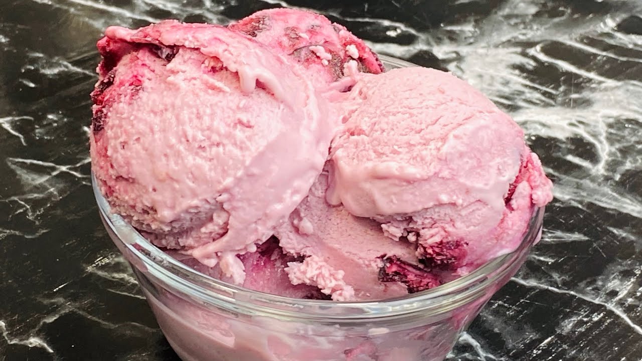 ПОПРОБУЙТЕ ЭТО ВКУСНОЕ ВИШНЕВОЕ МОРОЖЕНОЕ БЕЗ АППАРАТА SORBE 🍒 С СУБТИТРАМИ