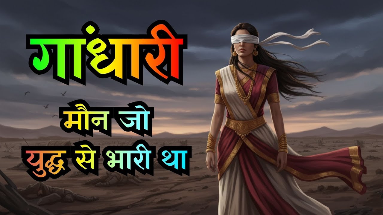 Gandhari: The Silent Witness of Mahabharata | A Mother’s Pain, A Timeless Warning #gandhari