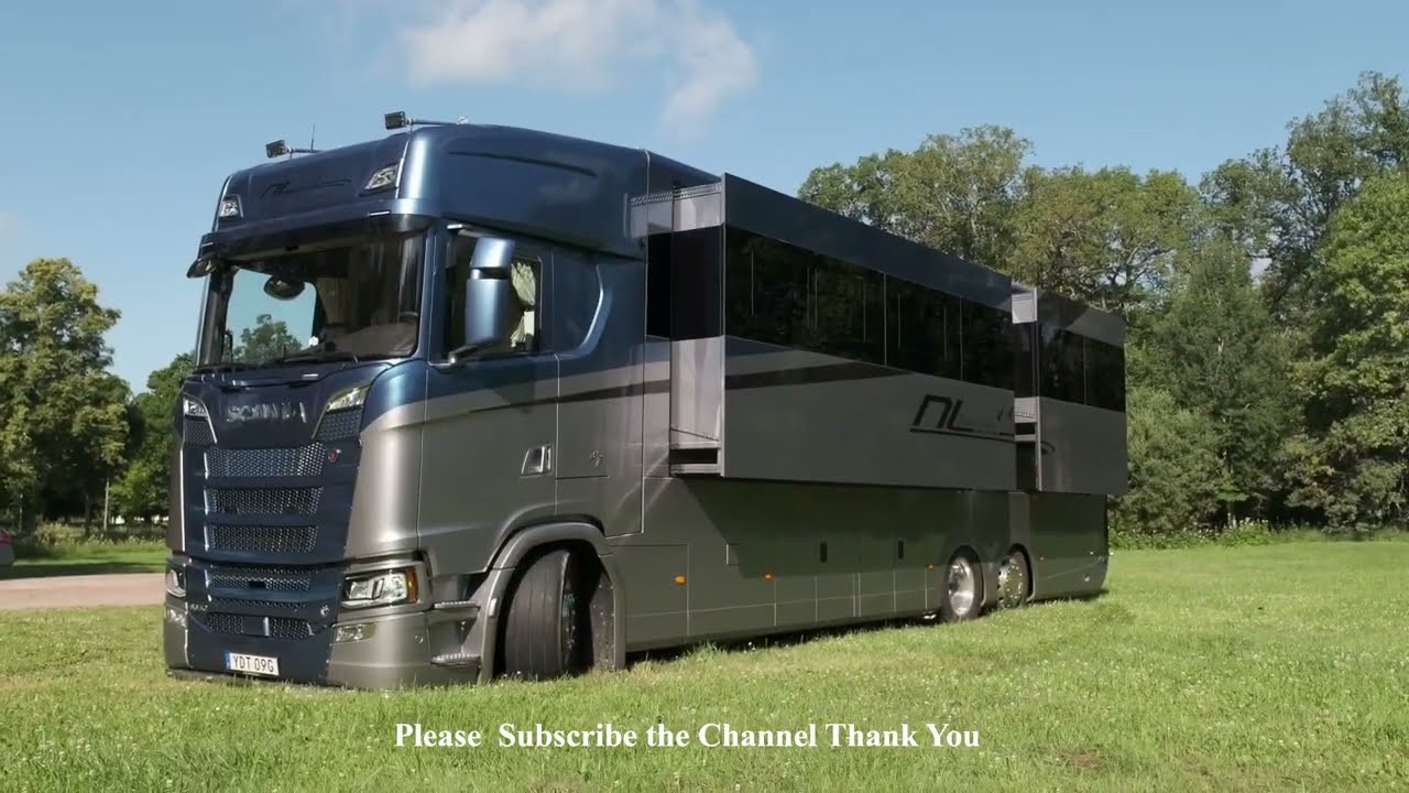Автодом NL Exclusive Line Scania S650 2 выдвижных секции