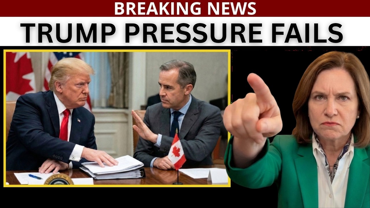 JUST NOW Canada PUSHES BACK on Trump Energy Pressure — Carney FREEZES White House Talks