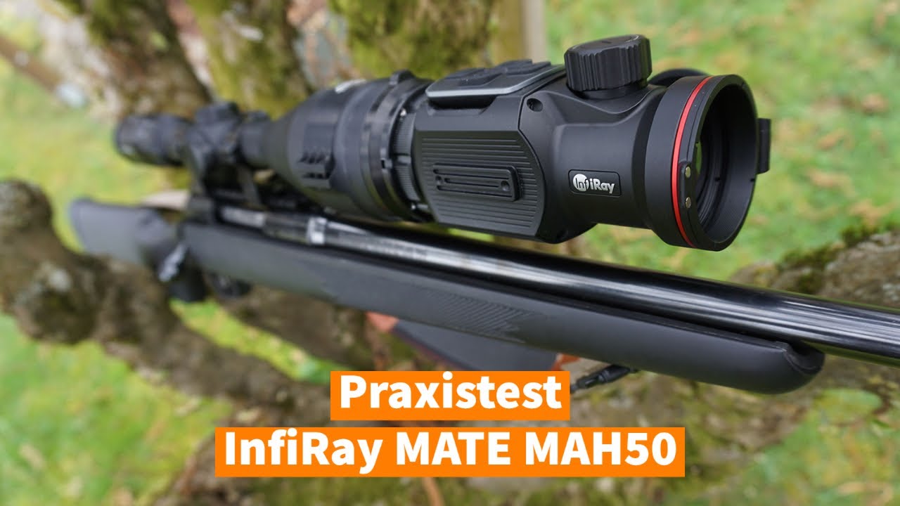 Praxistest: Wärmebild-Vorsatzgerät #InfiRay MATE MAH50 montiert mit dem #EP-Arms RotoClip-System
