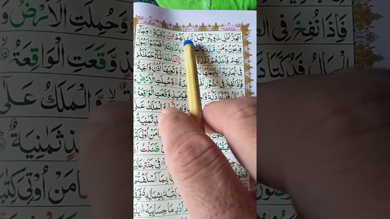 Soratul Haqqah para 29 Thehr thehr ker parhna seekhy 