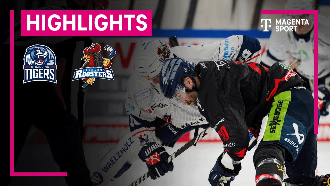 Straubing Tigers - Iserlohn Roosters | PENNY DEL | MAGENTA SPORT