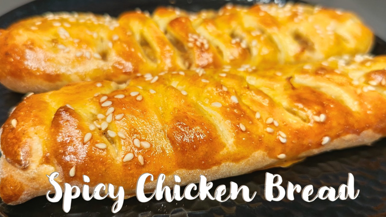 Spicy Baked Chicken Bread at Home | Healthy High-Protein Recipe